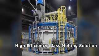 Forno elettrico per vetro ad alta efficienza da 10 tonnellate