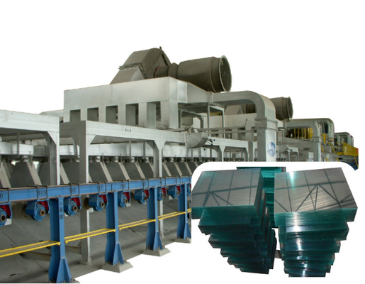 comprare Linea di produzione di lastre di vetro da 1 mm 60 tonnellate di vetro trasparente Macchina per la fabbricazione di lastre di vetro online manufacture