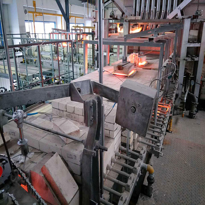 comprare Forno per vetro industriale a calce di soda 10-50 Tpd Forno per vetro personalizzato online manufacture