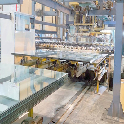 comprare 30TPD 0,8mm Fogliera di vetro macchina 380V Fogliera di vetro linea di produzione online manufacture