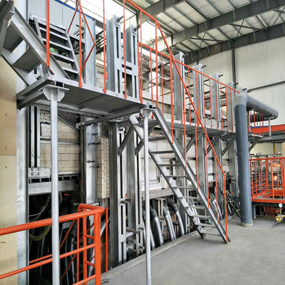 comprare Forno di fusione del vetro personalizzato 120tpd Forno di controllo automatico Risparmio energetico online manufacture