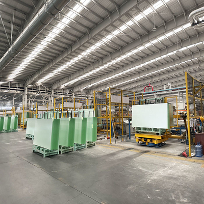 comprare Linea di produzione di vetro in lamiera da 100 Tpd da 2 mm online manufacture
