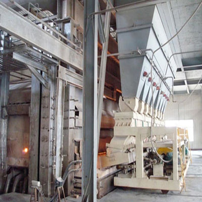comprare 120Tpd Forno a fuoco incrociato personalizzato Materiale refrattario Forno di fusione di vetro online manufacture