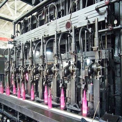 comprare Linea di produzione bottiglie in vetro da 100 ml, 50 tpd, bottiglia di vetro flint, macchina per la fabbricazione del vetro online manufacture