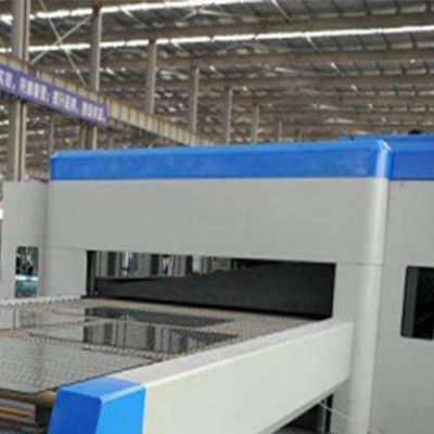 comprare 100 TPD Macchina per la produzione di vetro piano Flint da 380V per edilizia online manufacture