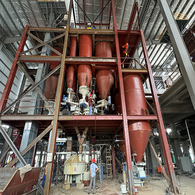 comprare Impianto per la miscelazione di materie prime a batch di vetro completamente automatizzato da 80 Tpd con torre online manufacture