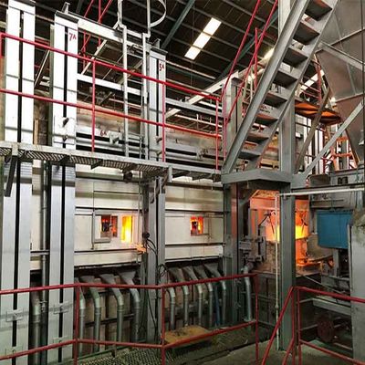 comprare 120TPD Forno di fusione di vetro a gas naturale Contenitore personalizzato Vetro materiale refrattarie online manufacture