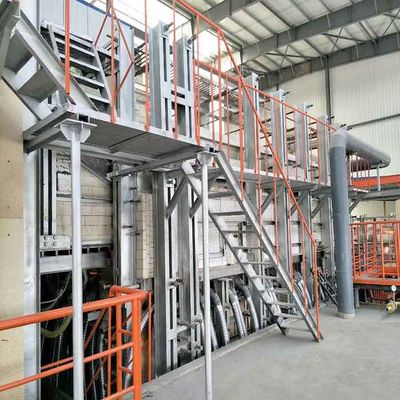 comprare High Capacity Glass Melting Furnace with Stable Temperature Control for Raw Material Melting Processes online manufacture