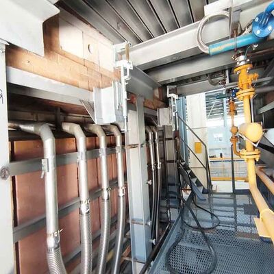 comprare Sistema di combustione del forno a gas naturale Materiale in acciaio mite con bruciatori online manufacture