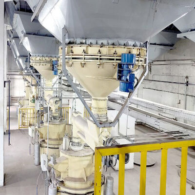 comprare Impianto di batching del vetro da 200 t/giorno con sistema di batching da 380 V online manufacture