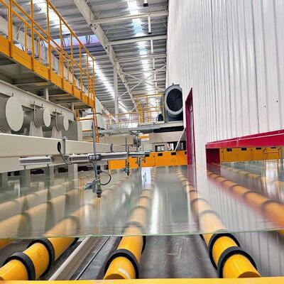 comprare Linea di produzione di vetro galleggiante 150 TPD con bagno di stagno di precisione e Lehr di ricottura automatizzata online manufacture