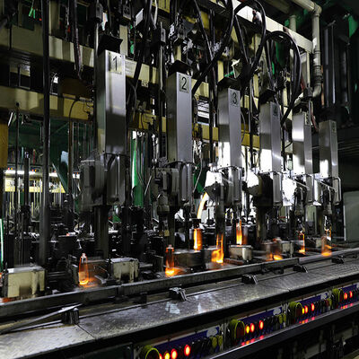 comprare Linea di produzione di bottiglie di vetro 100TPD Attrezzatura per la formatura di contenitori 380V fabbricazione online