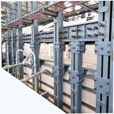 Acquistare Fornace di vetro rigenerativa a tiro incrociato da 150 a 300 TPD con refrattario AZS + Cr elevato fabbricazione online