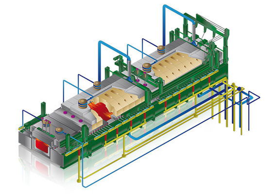 comprare Fornace di vetro industriale domestica della costruzione 50 Tpd online manufacture