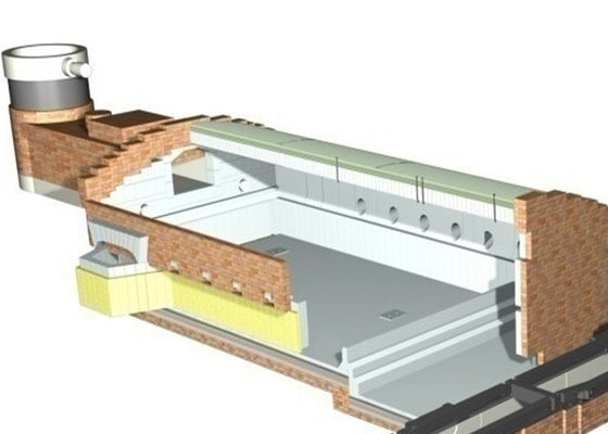 comprare Forno a fuoco incrociato a 50 Hz Forno a fusione a gas naturale online manufacture