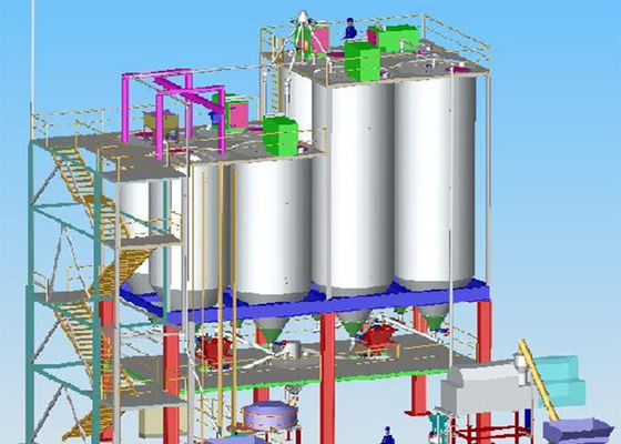 comprare Pianta di vetro completamente automatica di vetro in lotti ISO9001 delle materie prime online manufacture