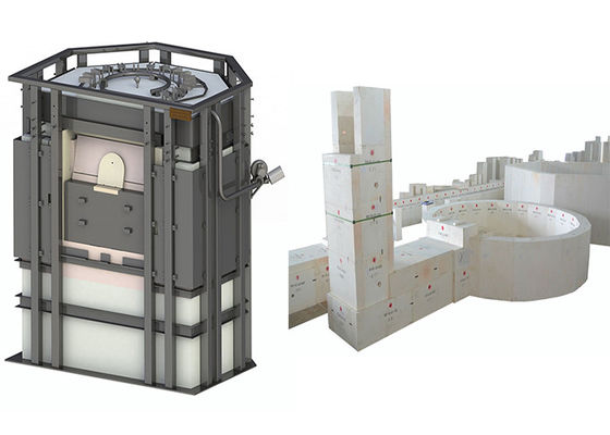 comprare Tipo di riscaldamento elettrico Forno elettrico per la fusione del vetro 10TPD 40%-80% online manufacture