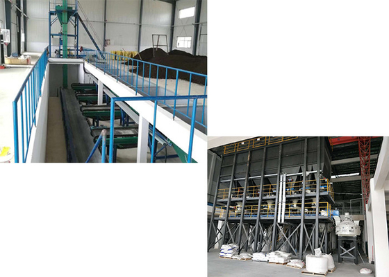 comprare Miscelazione materiale ed attrezzatura di vetro d'ammucchiamento di trattamento della pianta di vetro in lotti online manufacture